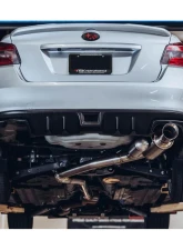 ARK N-II Stainless Catback Exhaust w/ Burnt Tip Subaru WRX | STI 2015-2021                                     - SM1304-0215N - Image 2