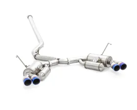 ARK GRIP Stainless Catback Exhaust w/ Burnt Tip Subaru WRX | STI 2015-2021