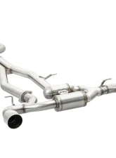 ARK DT-S Stainless Catback Exhaust w/ Polished Tip Toyota Supra GR A90 2020+                                     - SM1410-0119D - Image 3