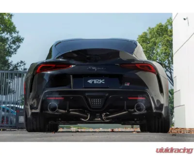 ARK DT-S Stainless Catback Exhaust w/ Polished Tip Toyota Supra GR A90 2020+ - SM1410-0119D