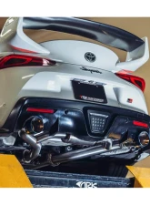 ARK DT-S Stainless Catback Exhaust w/ Burnt Tip Toyota Supra GR A90 2020+                                     - SM1410-0219D - Image 2