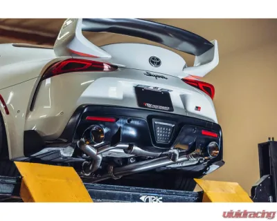 ARK DT-S Stainless Catback Exhaust w/ Burnt Tip Toyota Supra GR A90 2020+ - SM1410-0219D