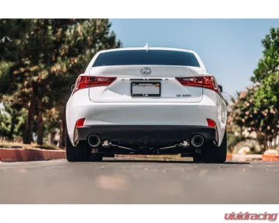 ARK GRIP Stainless Catback Exhaust w/ Tecno Tip Lexus IS250 | IS350 2014-2016 - SM1500-0314G