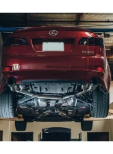 ARK DT-S Stainless Catback Exhaust w/ Polished Tip Lexus IS250 | IS350 2006-2013                                     - SM1500-0106D - Image 2