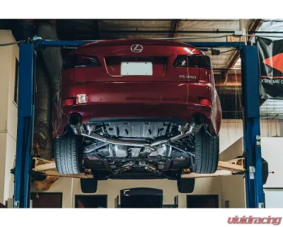 ARK DT-S Stainless Catback Exhaust w/ Polished Tip Lexus IS250 | IS350 2006-2013 - SM1500-0106D