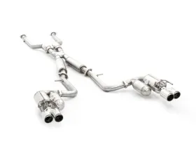 ARK GRIP Stainless Catback Exhaust w/ Polished Tip Lexus IS350 RWD 2017-2020