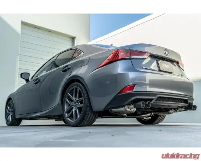 ARK GRIP Stainless Catback Exhaust w/ Polished Tip Lexus IS350 RWD 2017-2020 - SM1500-4117G