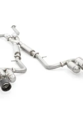 ARK GRIP Stainless Catback Exhaust w/ Carbon Fiber Tip Lexus IS350 2021+                                     - SM1502-2210G - Image 4