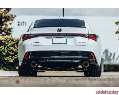 ARK GRIP Stainless Catback Exhaust w/ Polished Tip Lexus IS350 2021+ - SM1502-2110G