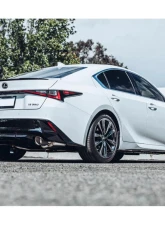 ARK GRIP Stainless Catback Exhaust w/ Polished Tip Lexus IS350 2021+                                     - SM1502-2110G - Image 4