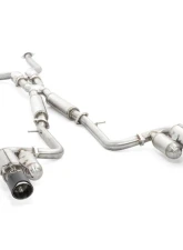 ARK GRIP Stainless Catback Exhaust w/ Carbon Fiber Tip Lexus IS250 | IS350 AWD 2014-2016                                     - SM1502-2417G - Image 2