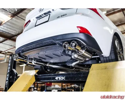 ARK GRIP Stainless Catback Exhaust w/ Carbon Fiber Tip Lexus IS300 | IS350 2017-2020 - SM1502-4417G