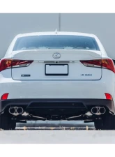 ARK GRIP Stainless Catback Exhaust w/ Carbon Fiber Tip Lexus IS300 | IS350 2017-2020                                     - SM1502-4417G - Image 4