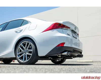ARK GRIP Stainless Catback Exhaust w/ Carbon Fiber Tip Lexus IS300 | IS350 2017-2020 - SM1502-4417G