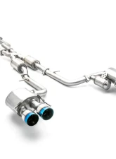 ARK GRiP Stainless Catback Exhaust w/ Burnt Tip Lexus RC-F 2015-2021                                     - SM1503-0215G - Image 4