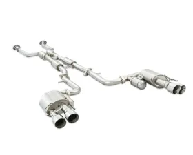 ARK GRIP Stainless Catback Exhaust w/ Polished Tip Lexus IS500 2022+