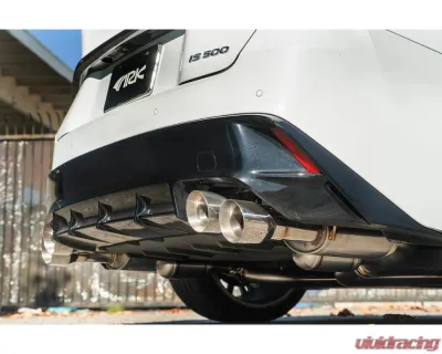 ARK GRIP Stainless Catback Exhaust w/ Polished Tip Lexus IS500 2022+ - SM1505-0122G