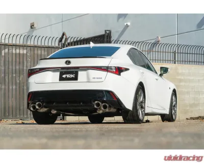 ARK GRIP Stainless Catback Exhaust w/ Polished Tip Lexus IS500 2022+ - SM1505-0122G