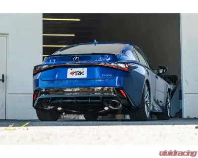 ARK GRIP Stainless Catback Exhaust w/ Burnt Tip Lexus IS500 2022+ - SM1505-0222G