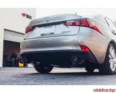 ARK GRIP Stainless Catback Exhaust w/ Carbon Fiber Tip Lexus IS200T | IS300T 2014-2022 - SM1520-2417G