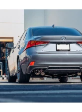 ARK GRIP Stainless Catback Exhaust w/ Carbon Fiber Tip Lexus IS300 2017-2020                                     - SM1520-4417G - Image 3