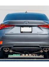 ARK GRIP Stainless Catback Exhaust w/ Carbon Fiber Tip Lexus IS300 2017-2020                                     - SM1520-4417G - Image 4
