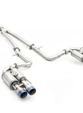 ARK GRiP Stainless Catback Exhaust w/ Burnt Tip Lexus RC 200T 2016-2017                                     - SM1540-0216G - Image 4