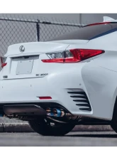 ARK GRiP Stainless Catback Exhaust w/ Polished Tip Lexus RC 200T 2016-2017                                     - SM1540-0116G - Image 3