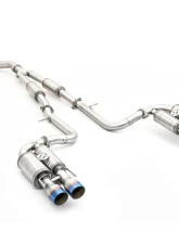 ARK GRiP Stainless Catback Exhaust Resonated w/ Burnt Tip Lexus RC 200T 2016-2017                                     - SM1542-0216G - Image 4