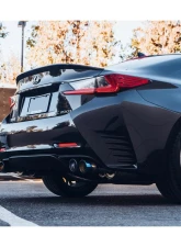 ARK GRiP Stainless Catback Exhaust Resonated w/ Burnt Tip Lexus RC 200T 2016-2017                                     - SM1542-0216G - Image 4