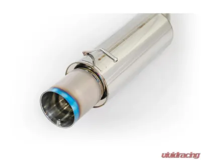 ARK N-II Stainless Catback Exhaust w/ Burnt Tip Mitsubishi Evolution VIII-IX 2003-2007 - SM1800-0403N