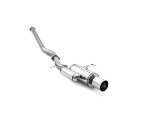 ARK N-II Stainless Catback Exhaust w/ Polished Tip Mitsubishi Evolution X 2008-2016