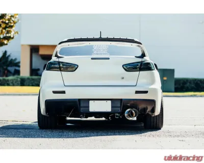 ARK N-II Stainless Catback Exhaust w/ Polished Tip Mitsubishi Evolution X 2008-2016 - SM1801-0003N