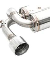 ARK DT-S Stainless Catback Exhaust w/ Polished Tip Mitsubishi Evolution X 2008-2016                                     - SM1801-0103D - Image 2