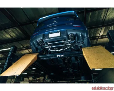 ARK DT-S Stainless Catback Exhaust w/ Polished Tip Mitsubishi Evolution X 2008-2016 - SM1801-0103D