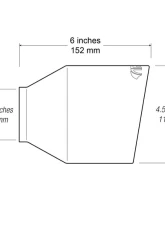 ARK 4.5"/6" Length Polished Tip Universal Exhaust                                     - TIP003-2 - Image 6