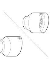 ARK 4.5"/6" Length Polished Tip Universal Exhaust                                     - TIP003-2 - Image 7