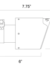 ARK Carbon Fiber 4.5" Slip-On Single Tip Universal                                     - TIP1-CF4.5 - Image 2