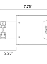ARK Carbon Fiber 4.5" Slip-On Single Tip Universal                                     - TIP1-CF4.5 - Image 3