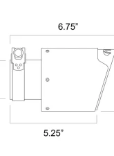 ARK Carbon Fiber 4" Slip-on Single Tip                                     - TIP1-CF4 - Image 2