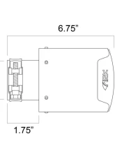 ARK Carbon Fiber 4" Slip-on Single Tip                                     - TIP1-CF4 - Image 3