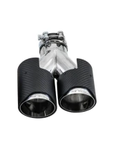 ARK Carbon Fiber 3.5" Passenger Side Slip-On Dual Tips                                     - TIP4-CF3.5RH - Image 3