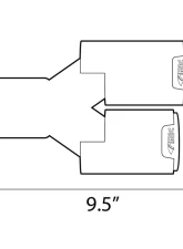 ARK Stainless Steel 3.5" Driver Side Slip-On Dual Tips                                     - TIP4-SS3.5LH - Image 2