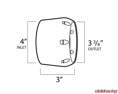 ARK 4.5" Slip-On Exhaust Tip Hyundai Veloster Turbo 2013-2017 - TIP703