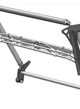 Brey Krause B-Pillar Brace and Truss System Porsche 964 | 993 C2/C4 Coupe                                     - R-1921 - Image 9