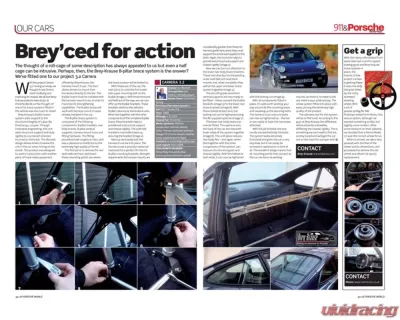 Brey Krause B-Pillar Brace and Truss System Porsche 964 | 993 C2/C4 Coupe - R-1921