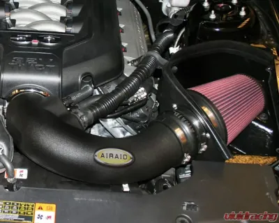 AIRAID Performance MXP Air Intake System w/ Tube (Oiled/ Red Media) Ford Mustang GT 5.0L 2011-2014 - 450-264