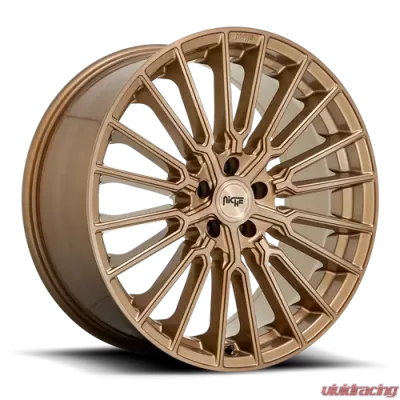Niche 1 Piece Premio M264 Wheel 20x10.5 5x120 +35mm Bronze Brushed - M264200521+35
