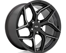 Niche 1 Piece Torsion M266 Wheel 20x9 5x112 +25mm Gloss Black Milled