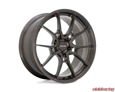 Niche Mono Kanan T111 Wheel 20x11 5x4.5 53mm BRushed Candy Smoke - T111201166+53